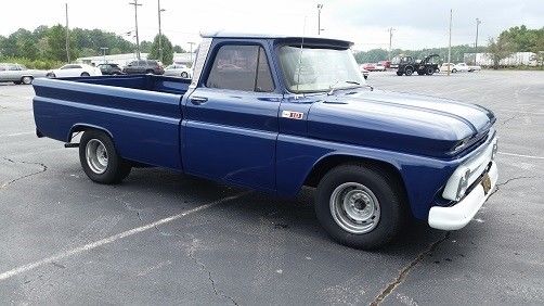1965 Blue Chevrolet C-10 --