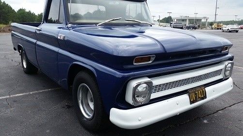 1965 Blue Chevrolet C-10 --