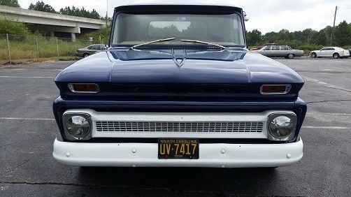 1965 Blue Chevrolet C-10 --