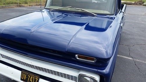 1965 Blue Chevrolet C-10 --
