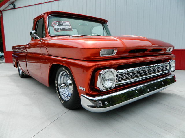 1965 Orange Chevrolet C-10 Pickup Truck