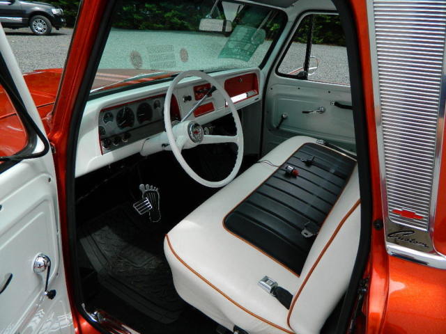 1965 Orange Chevrolet C-10 Pickup Truck