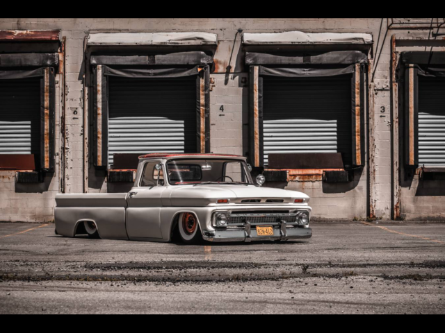 1965 White Chevrolet C-10 --