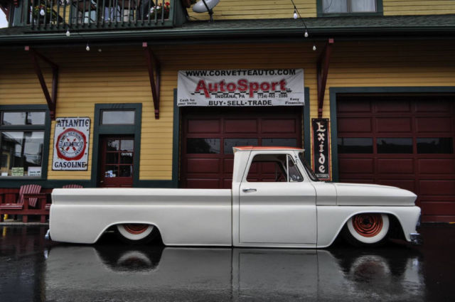 1965 White Chevrolet C-10 --