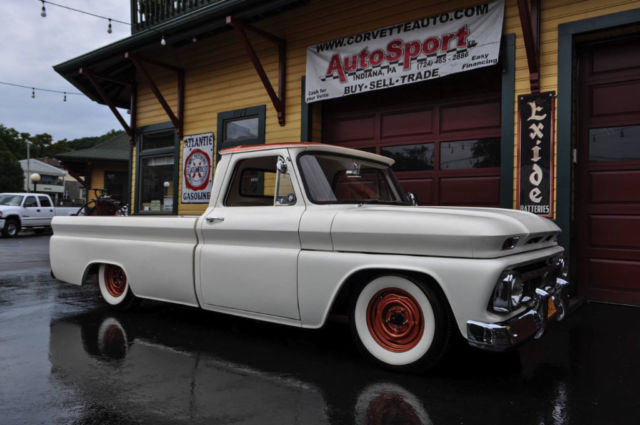 1965 White Chevrolet C-10 --