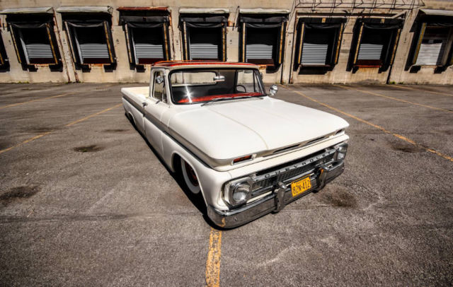1965 White Chevrolet C-10 --