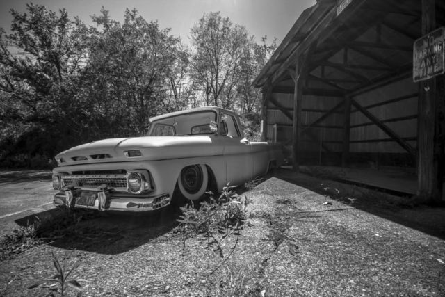 1965 White Chevrolet C-10 --