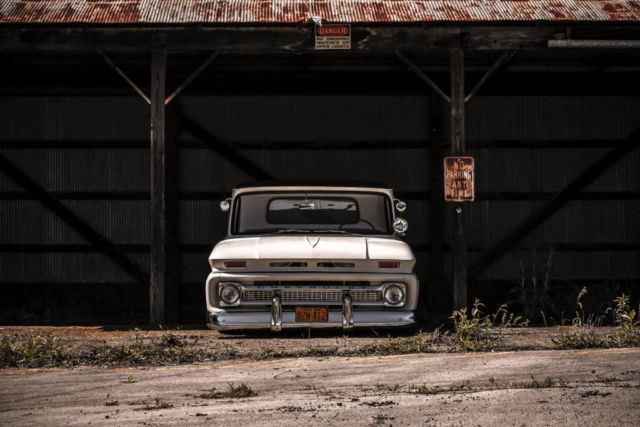 1965 White Chevrolet C-10 --