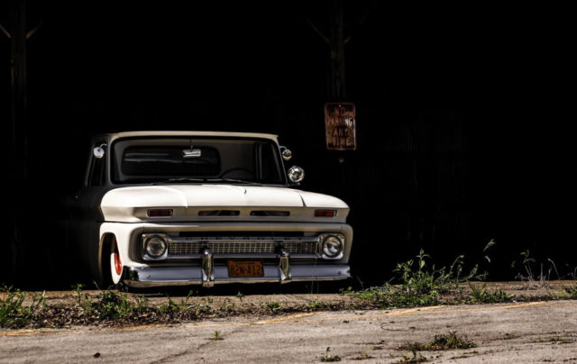 1965 White Chevrolet C-10 --