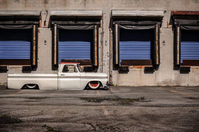 1965 White Chevrolet C-10 --
