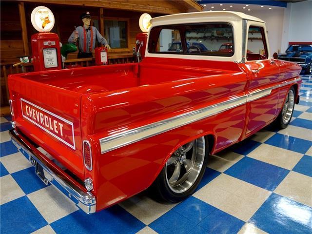 1965 Red Chevrolet C10 Big Window --