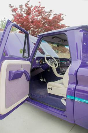 1965 Purple Chevrolet C-10