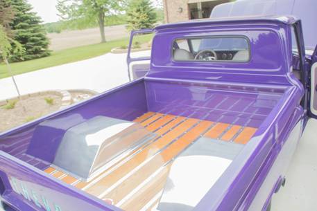 1965 Purple Chevrolet C-10