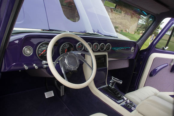 1965 Purple Chevrolet C-10