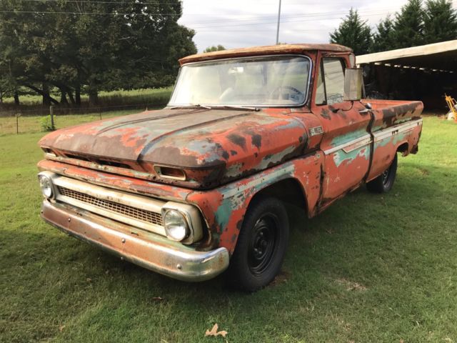 1965 Orange Chevrolet C-10