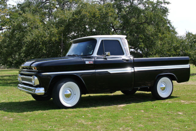 1965 Black Chevrolet C-10