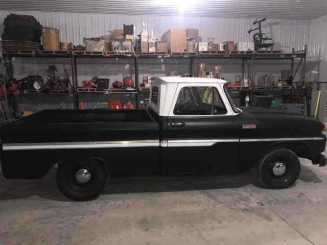 1965 Black Chevrolet C10 Pickup