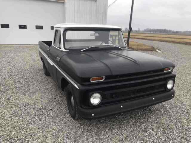1965 Black Chevrolet C10 Pickup