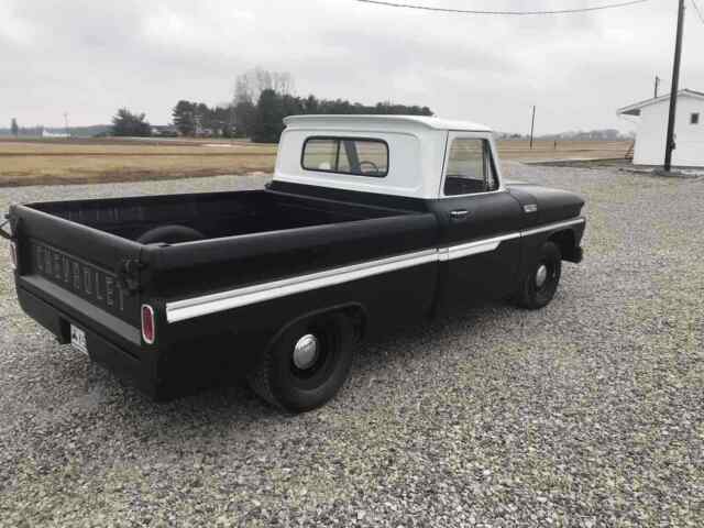 1965 Black Chevrolet C10 Pickup