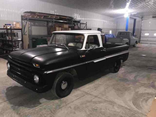 1965 Black Chevrolet C10 Pickup