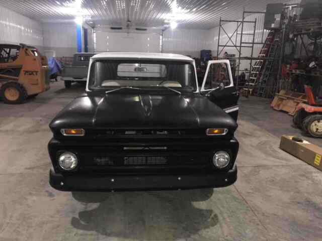 1965 Black Chevrolet C10 Pickup