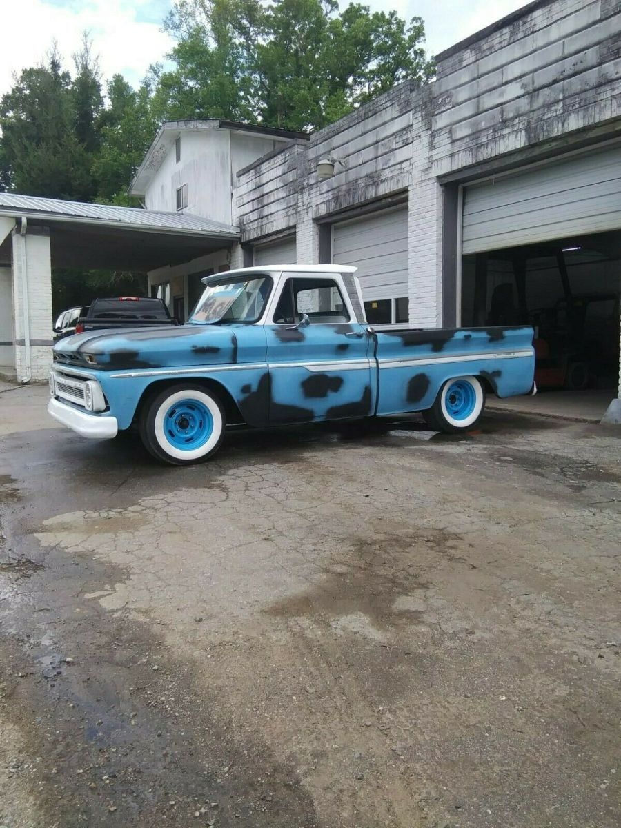 1965 Blue Chevrolet C-10 Standard Cab Pickup