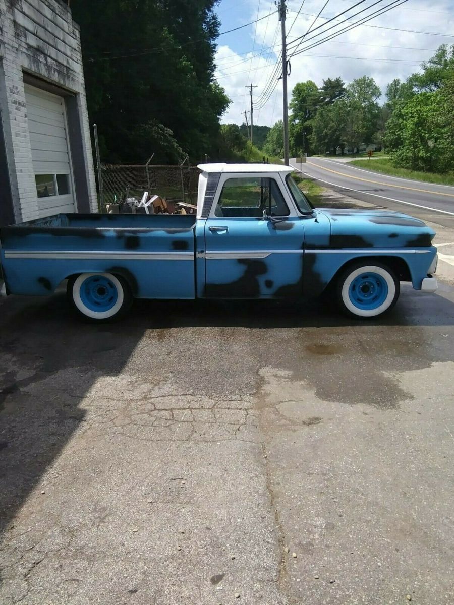 1965 Blue Chevrolet C-10 Standard Cab Pickup