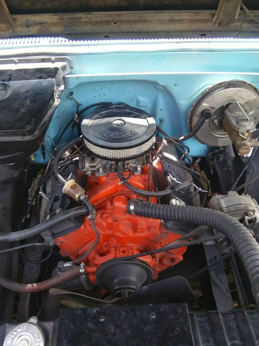 1965 Blue Chevrolet C-10 Standard Cab Pickup