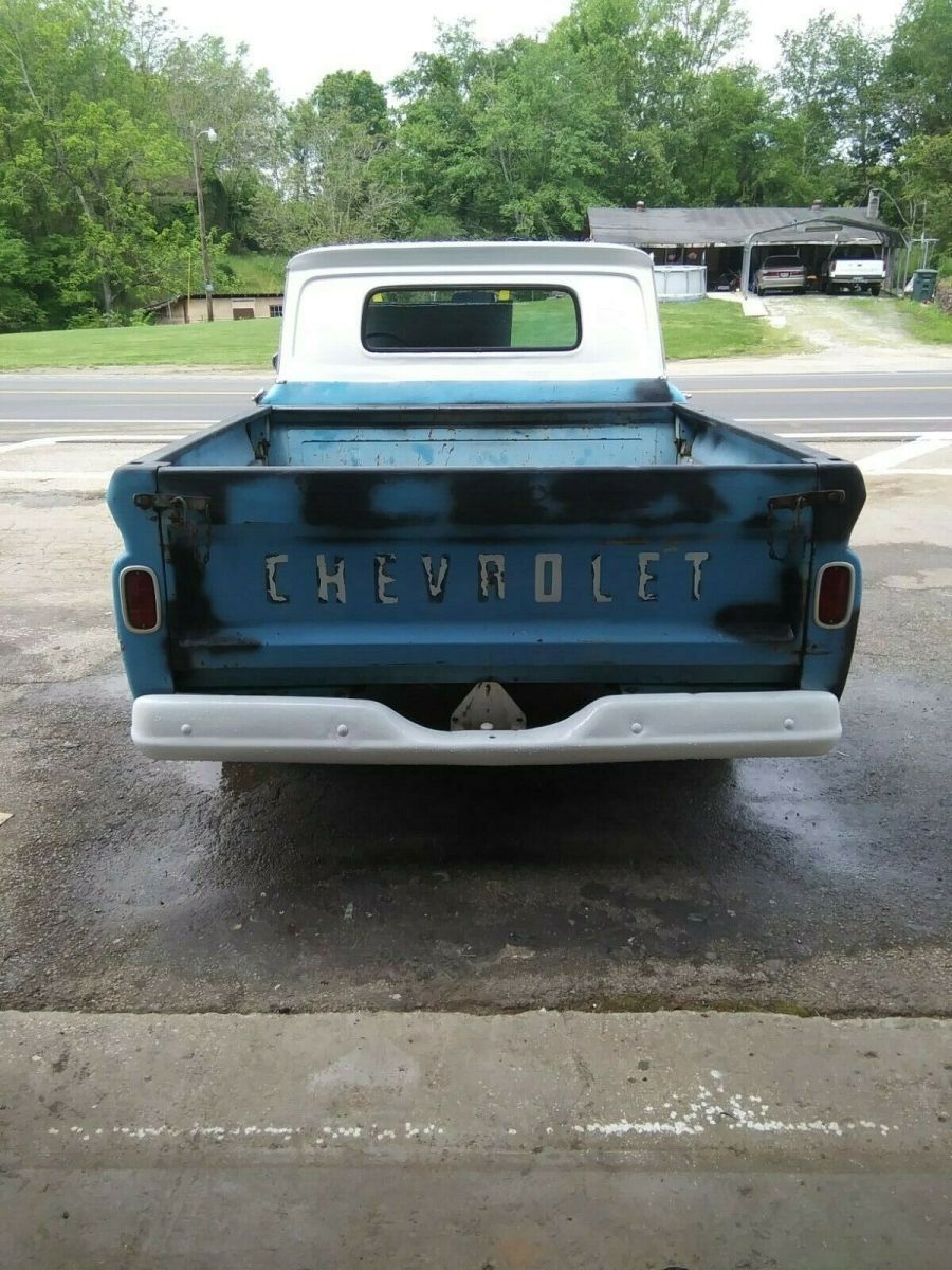 1965 Blue Chevrolet C-10 Standard Cab Pickup