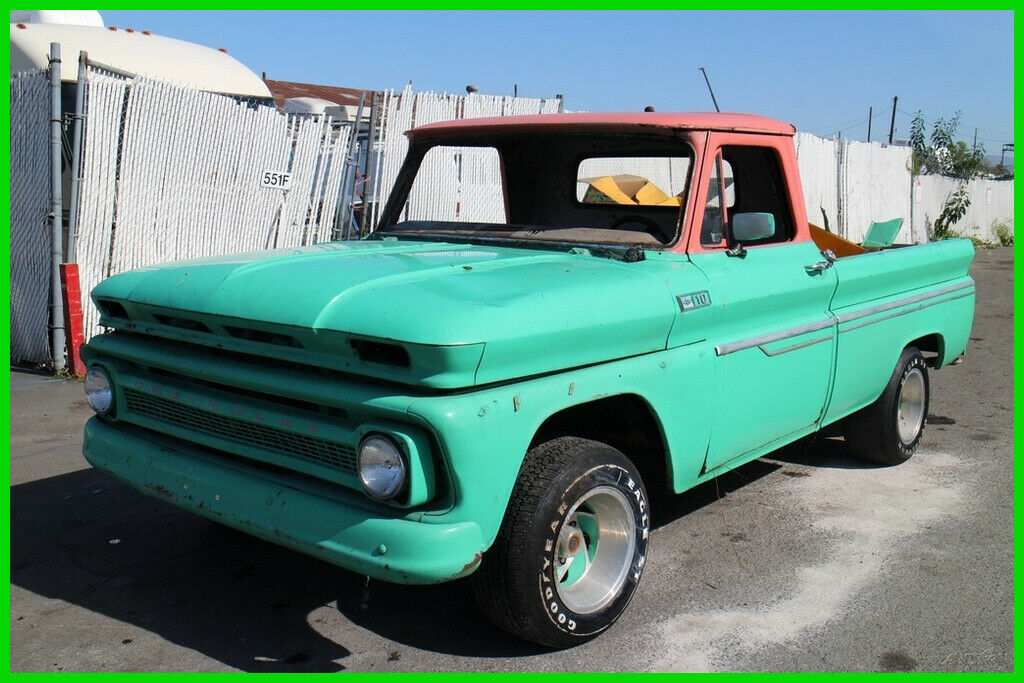 1965 Green Chevrolet C-10 Pickup Truck