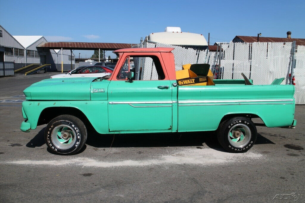 1965 Green Chevrolet C-10 Pickup Truck