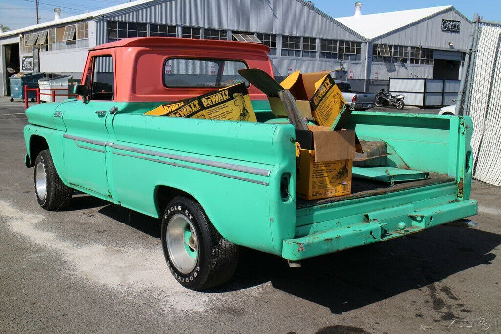 1965 Green Chevrolet C-10 Pickup Truck