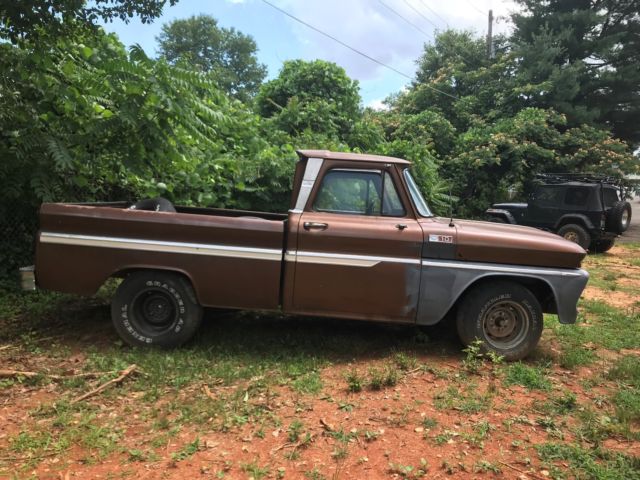 1965 Brown Chevrolet C-10 Standard Cab Pickup