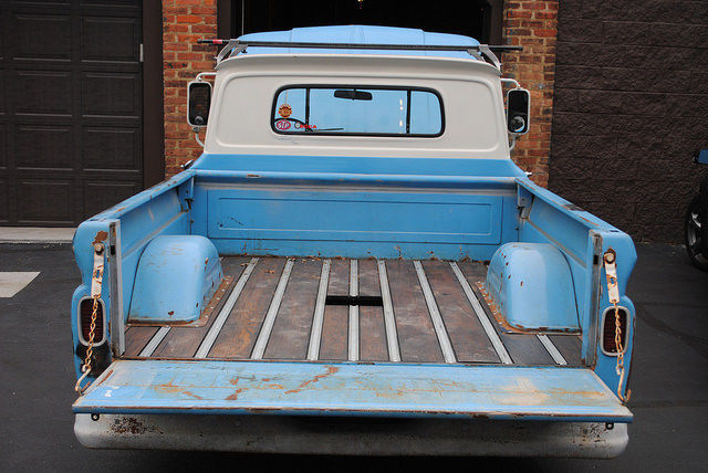 1965 White Chevrolet C-10 Standard Cab Pickup
