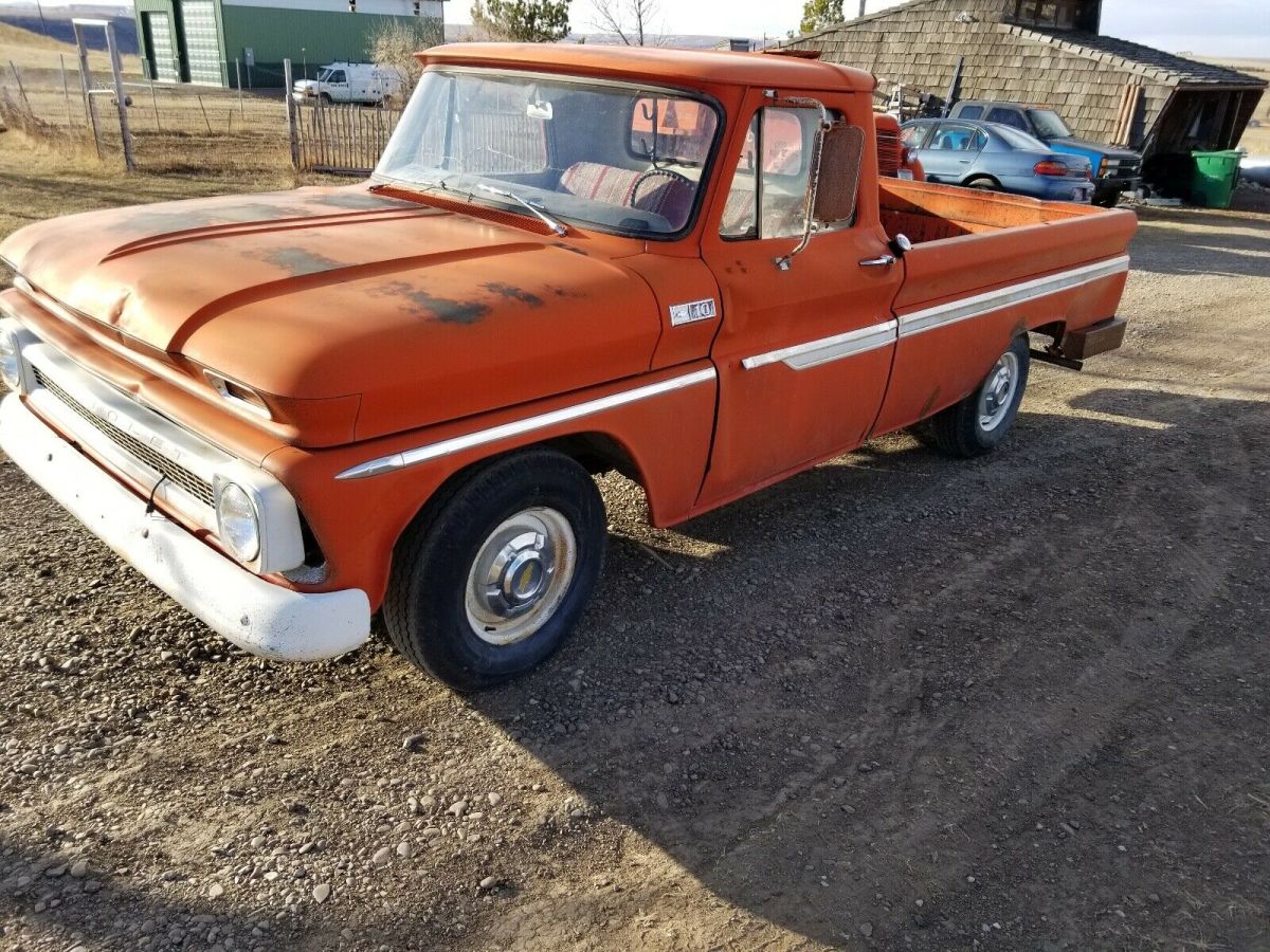 1965 Red Chevrolet C10/K10 Pickup