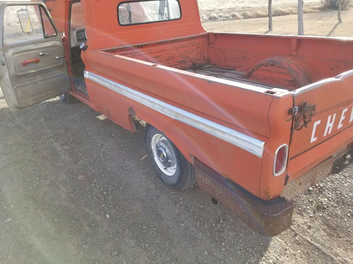 1965 Red Chevrolet C10/K10 Pickup