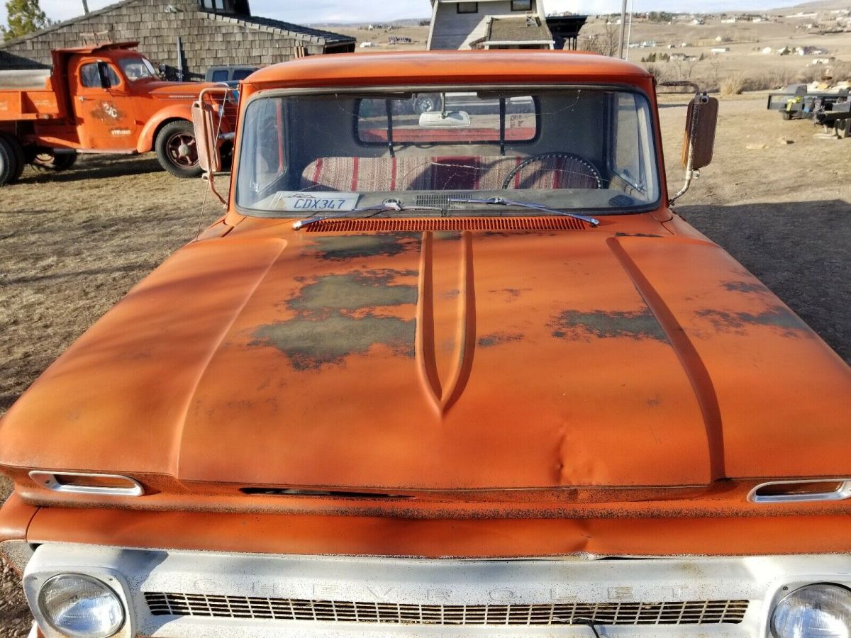 1965 Red Chevrolet C10/K10 Pickup