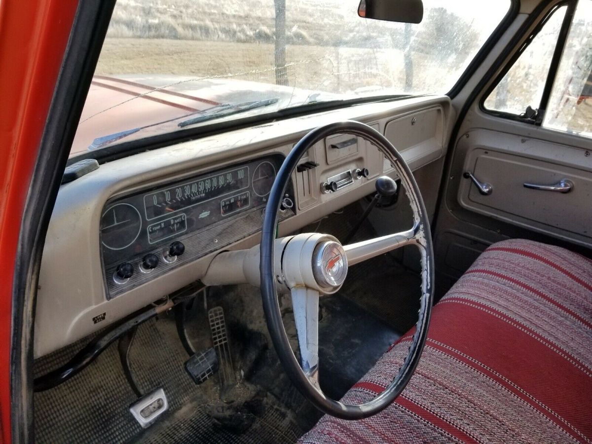 1965 Red Chevrolet C10/K10 Pickup