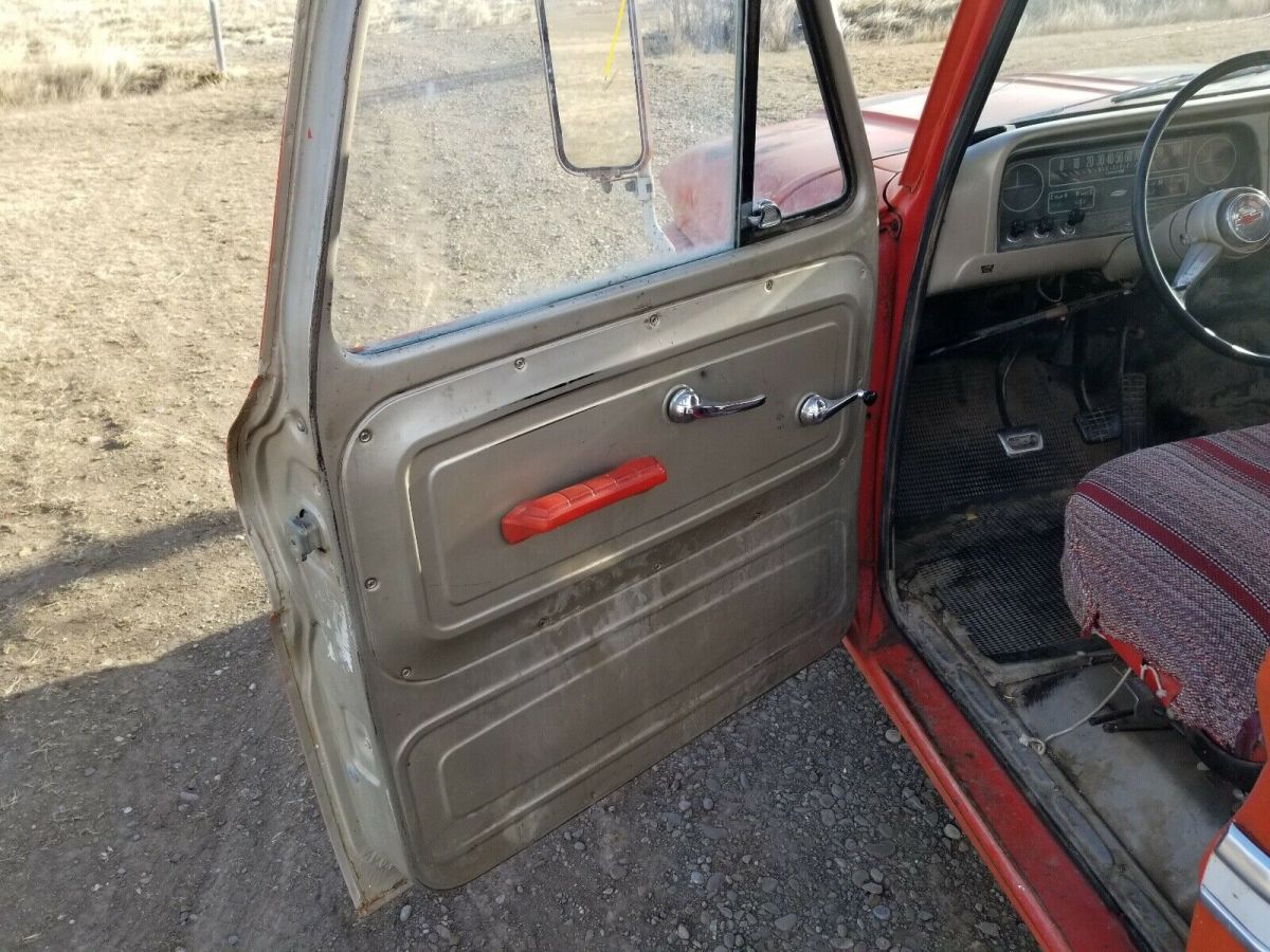 1965 Red Chevrolet C10/K10 Pickup