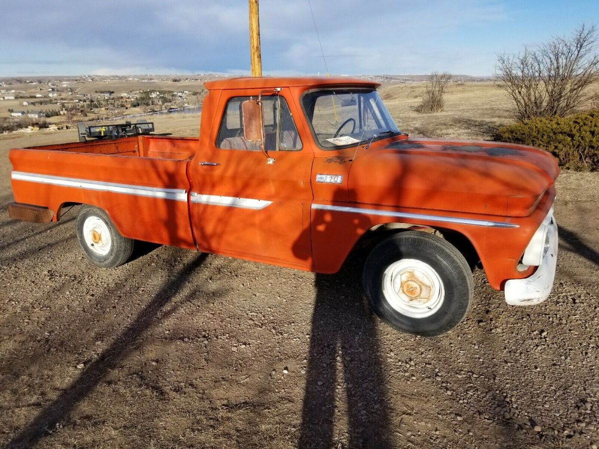 1965 Red Chevrolet C10/K10 Pickup