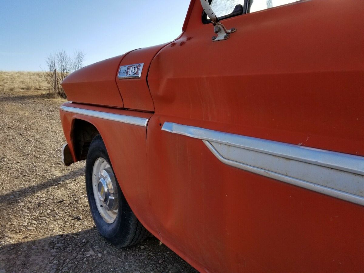 1965 Red Chevrolet C10/K10 Pickup