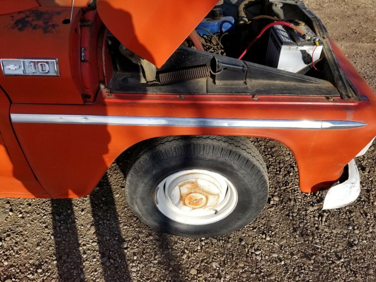 1965 Red Chevrolet C10/K10 Pickup