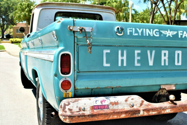 1965 Teal Chevrolet C-20 Pickup Truck