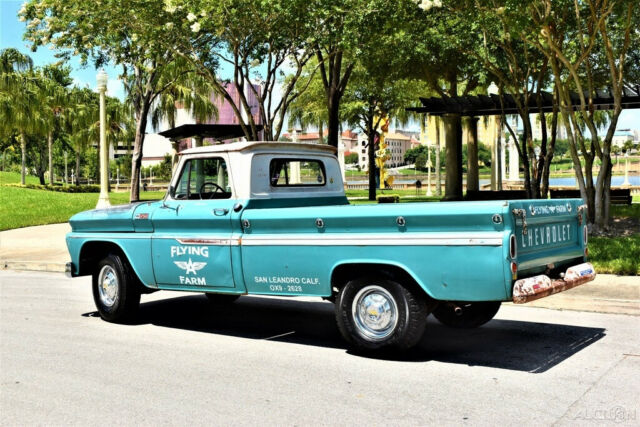 1965 Teal Chevrolet C-20 Pickup Truck
