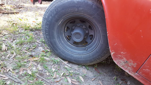 1965 Red Chevrolet C20 FLEETSIDE