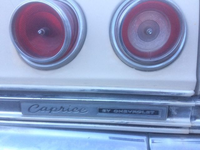 1965 Tan Chevrolet Capriceold 4 dr. Hardtop.