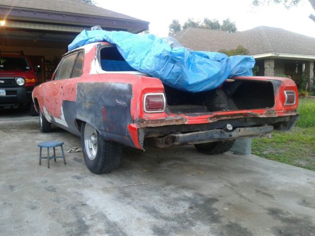 1965 Orange Chevrolet Chevelle Coupe