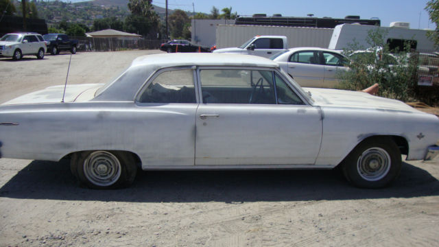 1965 Orange Chevrolet Chevelle Coupe