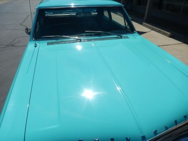1965 Turquoise Chevrolet Chevelle Sedan
