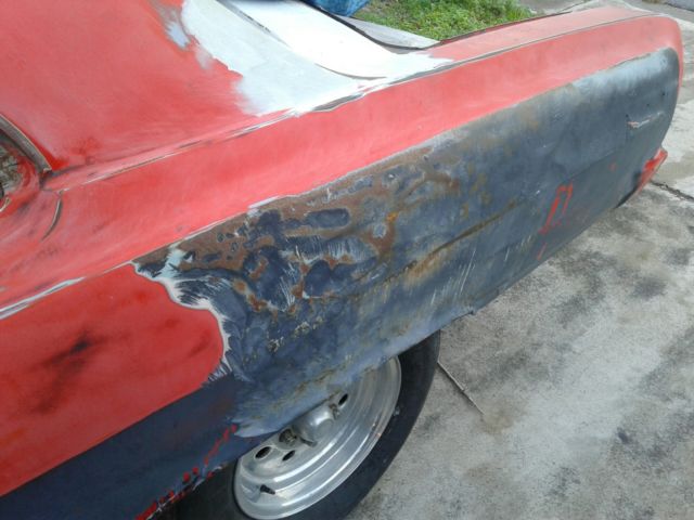 1965 Orange Chevrolet Chevelle Coupe